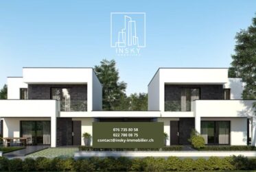 Promotion immobilière - Villa jumelles de standing au Grand-Saconnex