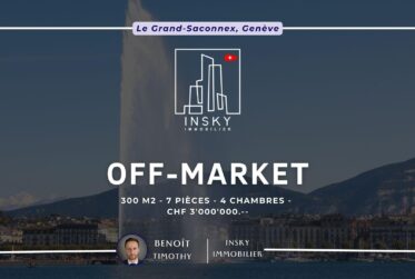 Magnifique maison familiale à Cointrin - Opportunité "Off-Market"