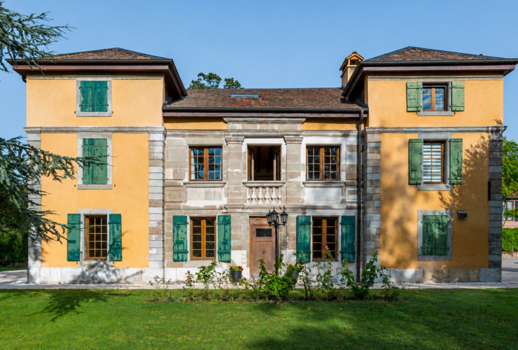 Château d’exception du XVIIIe siècle au Grand-Saconnex