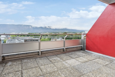 Grand duplex de 6 pièces avec vue panoramique à Onex