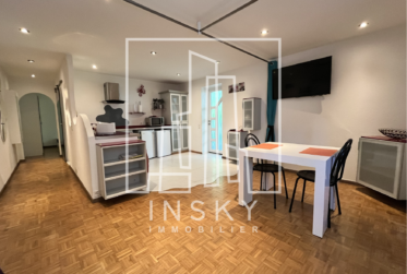 Pregny-Chambésy - 3 pièces meublé de 55 m² avec véranda et jardin - Calme absolu